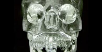Crystal skull in the british museum